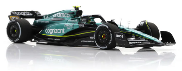 Spark Models Aston Martin AMR23 No.14 Aston Martin Aramco Cognizant - Fernando Alonso - F1 Team 1/43 Scale