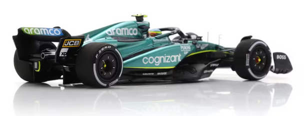 Spark Models Aston Martin AMR23 No.14 Aston Martin Aramco Cognizant - Fernando Alonso - F1 Team 1/43 Scale