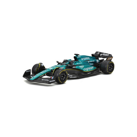Bburago F1 Aston Martin 2023 AMR23 #18 Lance Stroll 1/43 Model Car B18-38190S